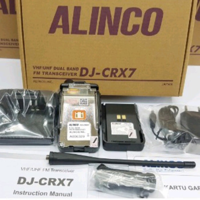 Ht Alinco Dj-Crx7 Dualband - Ht Alinco Dj Crx 7 Vhf / Uhf Original