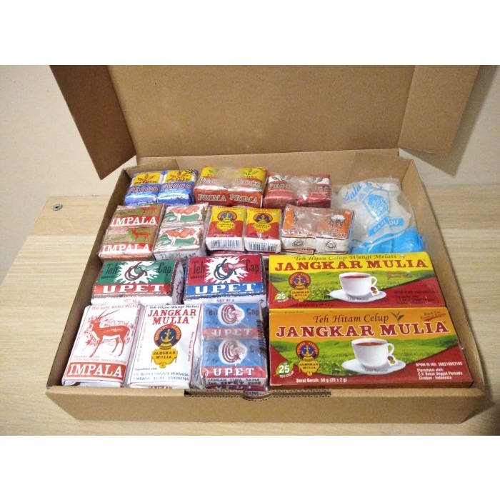 

DISKON MURAH Hampers Lebaran Natal Paket 20 Teh SOLO Raya Gift Box teh CIREBON BERRY30.JAYA