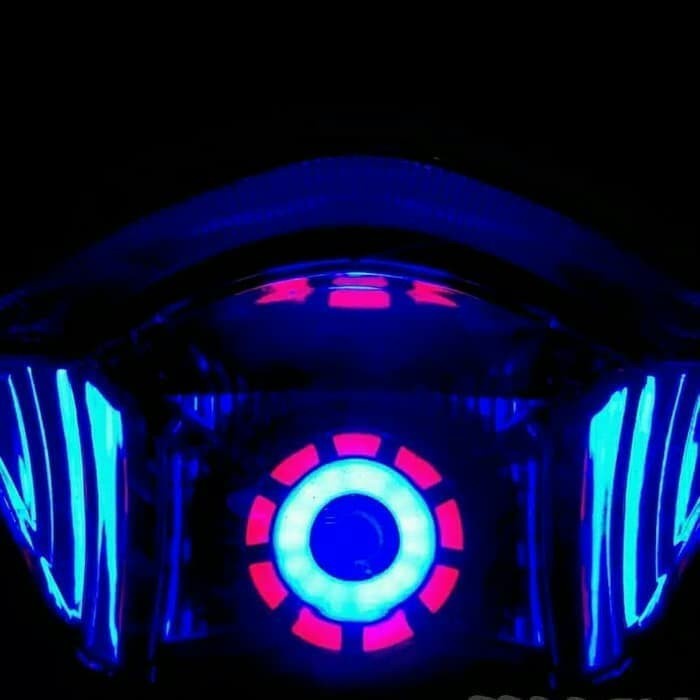 Lampu Stop Rem LED PROJIE Mini UNIVERSAL / Lampu Stoplamp Projie LED star