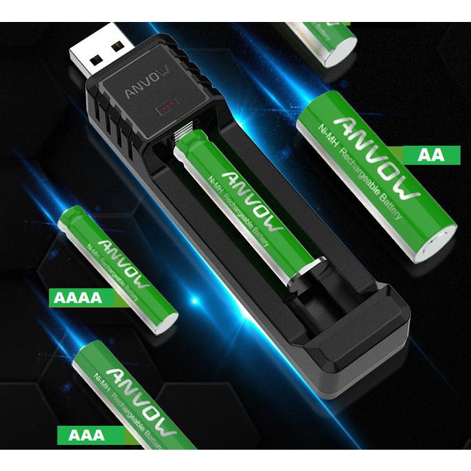 Charger Battery Baterai Ni-MH for Type AAAA A4 E96 Rechargeable