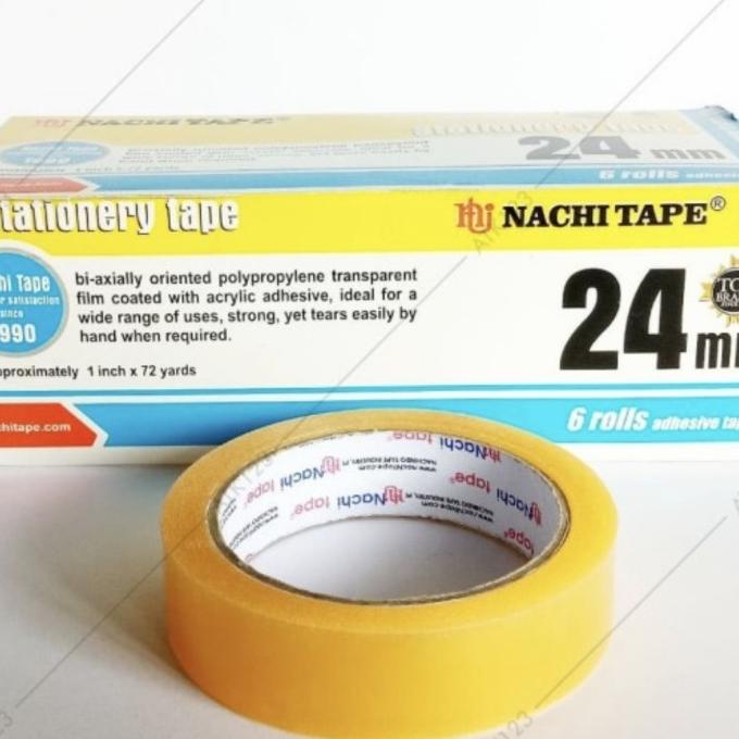 

Isolasi Nachi 24Mm X 72 Yards / Selotip 1 Inch Kode 209