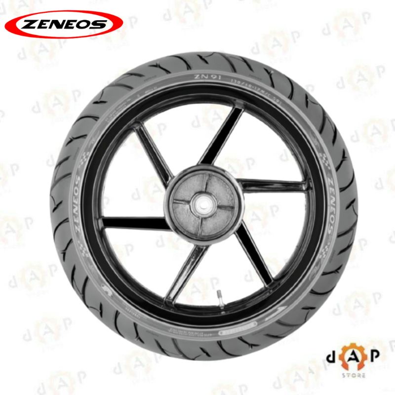 Ban Motor Ring 18 // Zeneos Zn91 90/80-18 Tubeless // Ban Motor Rx-King, Tiger, Scorpio