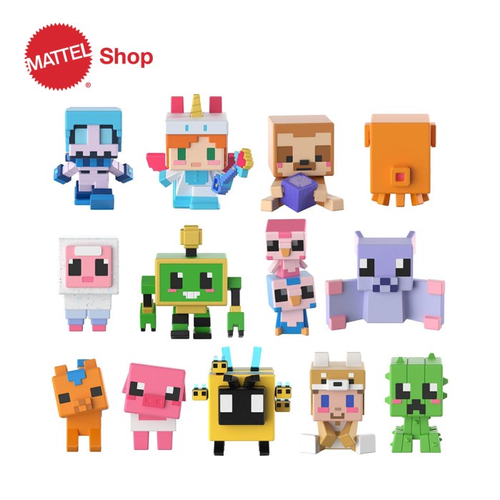 Minecraft Mini Figure Assortment (Random) - Mainan Action Figure Ready