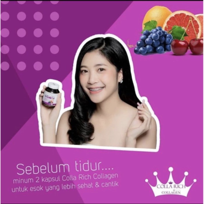 Collagen Tripeptide Zinc Plus Vitamin C Original Colla Rich Collagen