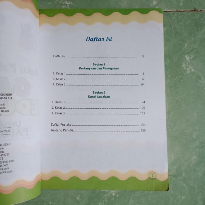 

Buku Paket Spesial GAME EDUKATIF Untuk Pelajaran PAI SD KLS 1 - 3 Best Seller