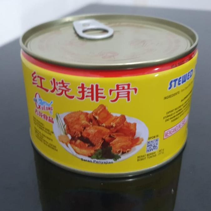 

Gulong Iga Babi / Stewed Pork CHOPS 383 gr Kaleng / Paikut