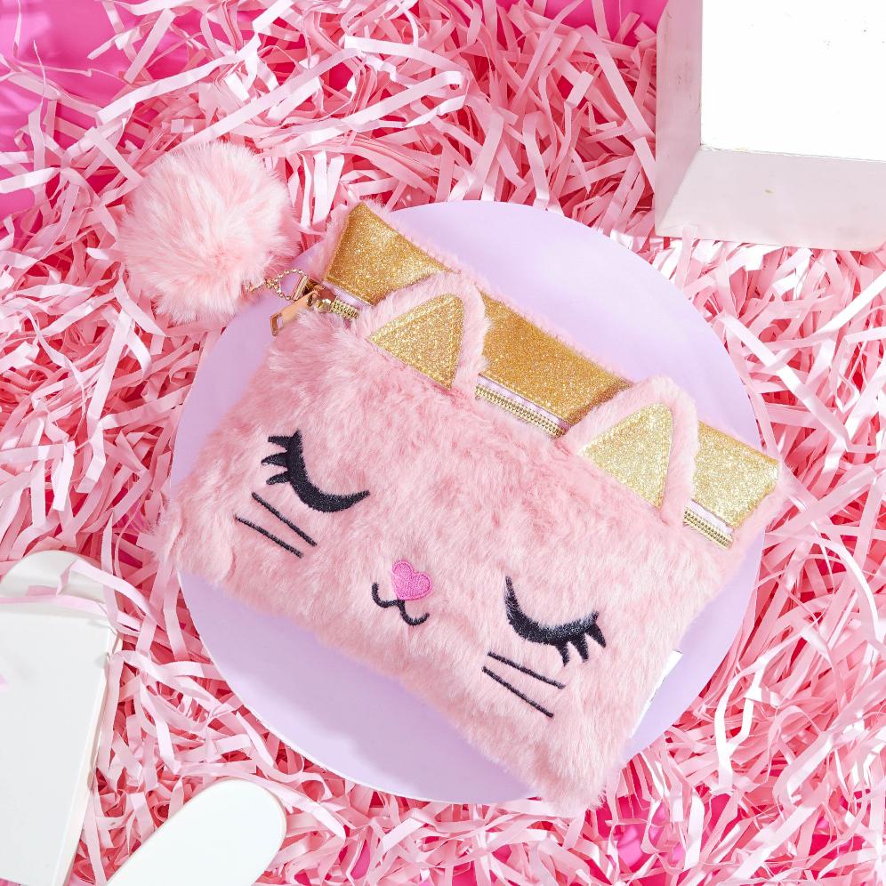 

Tempat Pensil Anak Kotak Pencil Case Korea Unicorn Bulu Fluffy Squishy