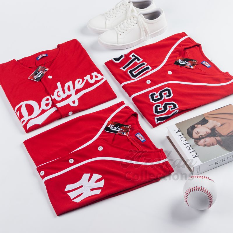 JERSEY BASEBALL OVERSIZE DEWASA PRIA WANITA