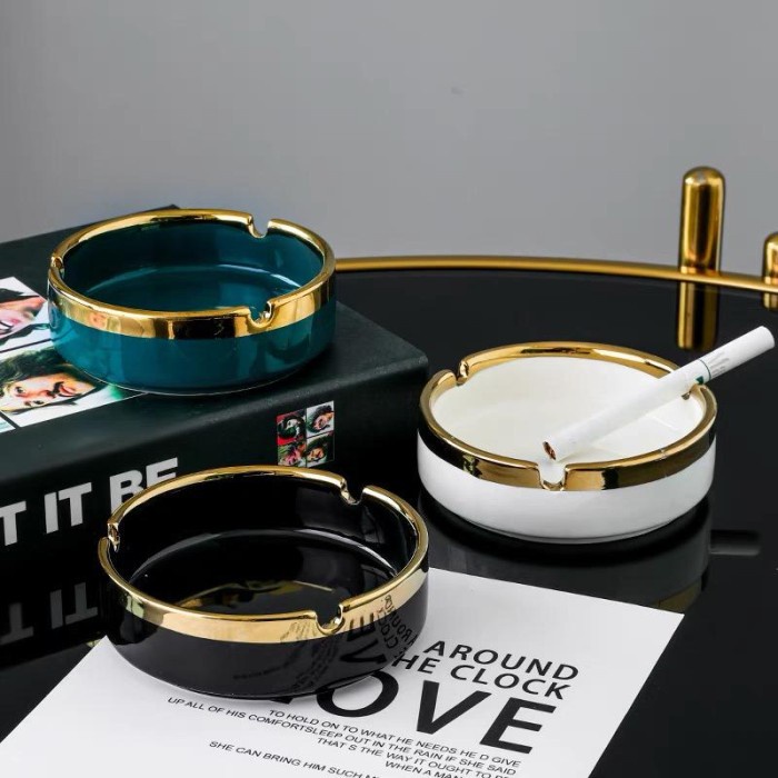 Promo Chi Ashtray / Asbak Keramik / Asbak Unik / Asbak Mewah / Asbak Estetik