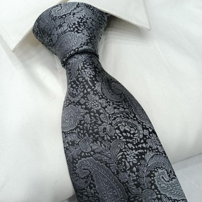 Dasi silver polos dasi panjang murah berkualitas