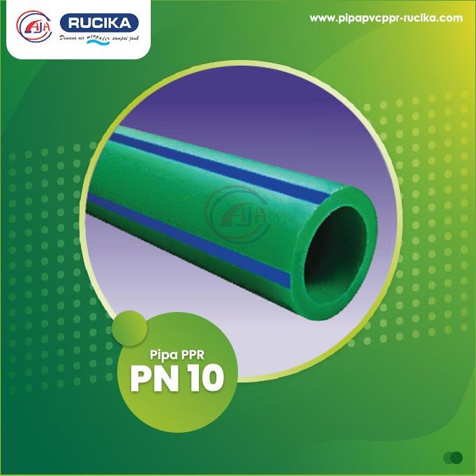 Miliki Pipa PPR PN 10 1/2" (20mm) / Pipa PPR 1/2" PN 10 / 4 Meter / Perbatang