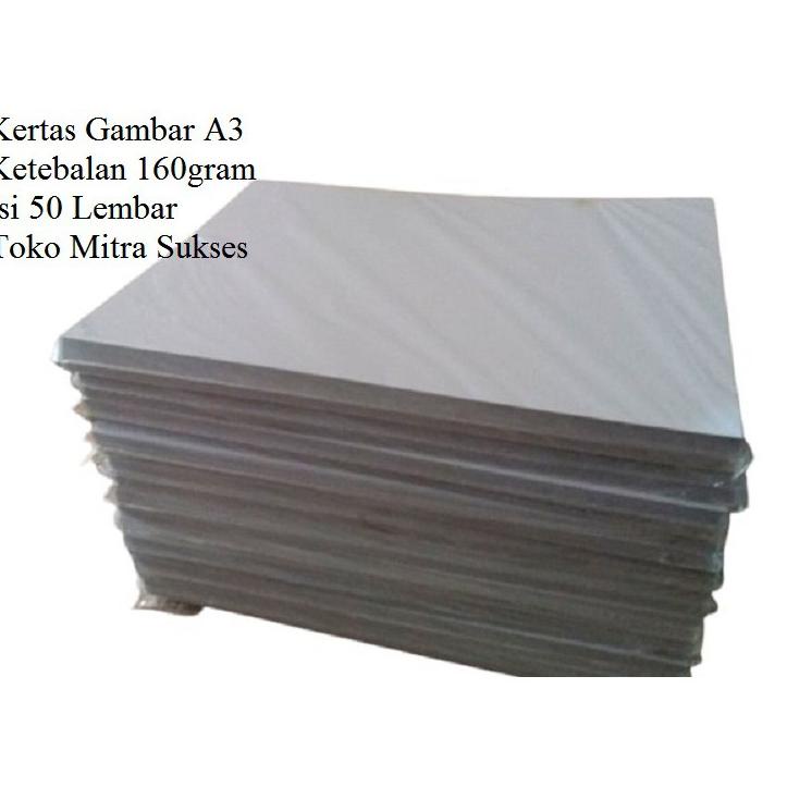

Best! 50 Lembar Kertas Gambar A3 .,