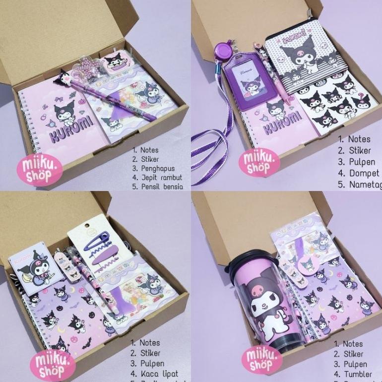 

PREMIUM BIRTHDAY GIFT HAMPERS SANRIO KARAKTER KUROMI Kualitas no 1