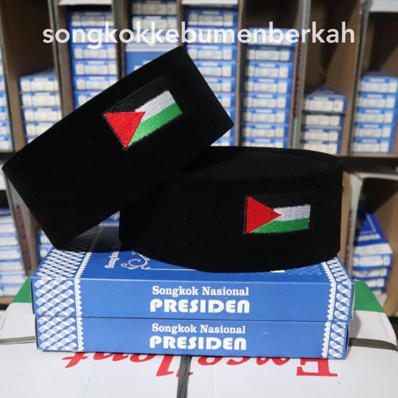 Termurah Songkok Peci Bendera Palestine Palestina Presiden Original
