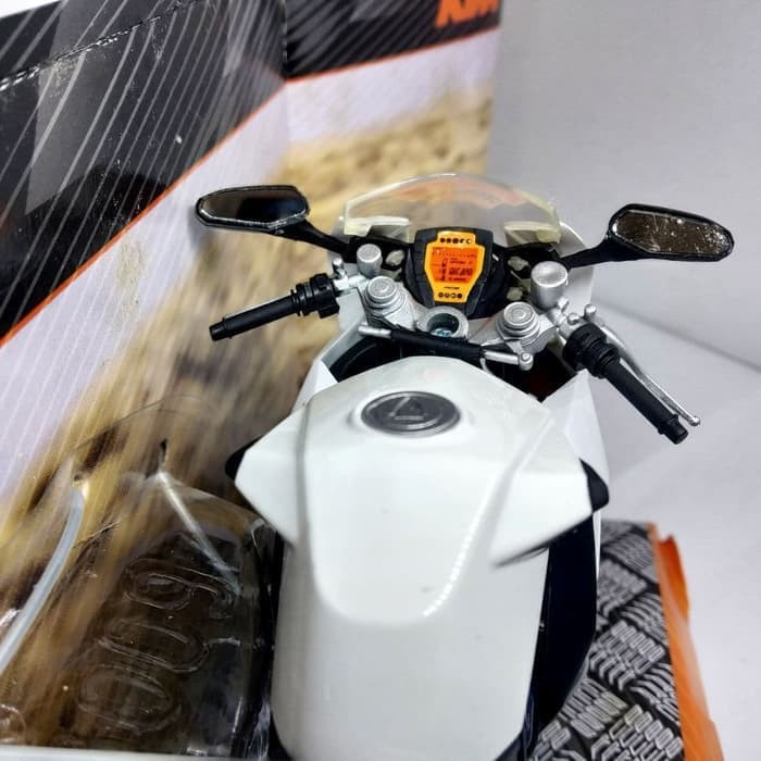 PROMO DIECAST MINIATUR MOTOR KTM RC8 AUTOMAXX DIECAST SKALA 1 12 ORIGINAL TERMURAH