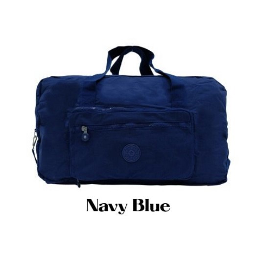 Tas Travel Bag Lipat Kipling / Tas Pakaian Kipling / Travel Bag 7001 - Navy