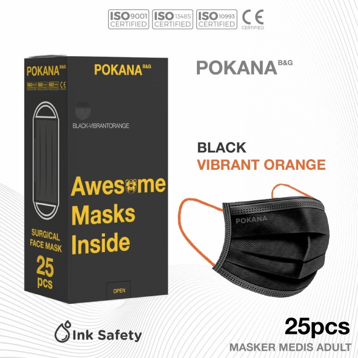 Masker Medis Pokana B&G 4Ply part 2 - JM