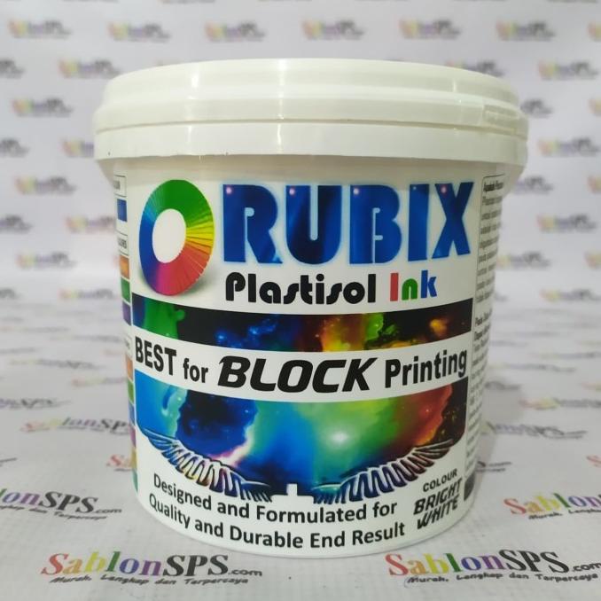 

TINTA SABLON PLASTISOL RUBIX BRIGHT WHITE 1KG