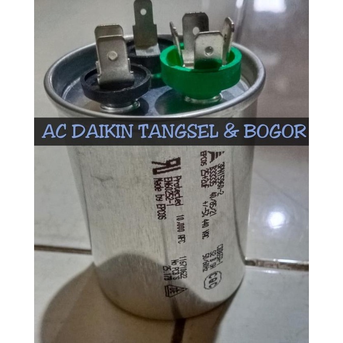 Capacitor / Kapasitor Ac Daikin 1Pk Ftm25Jv14 25+2Uf