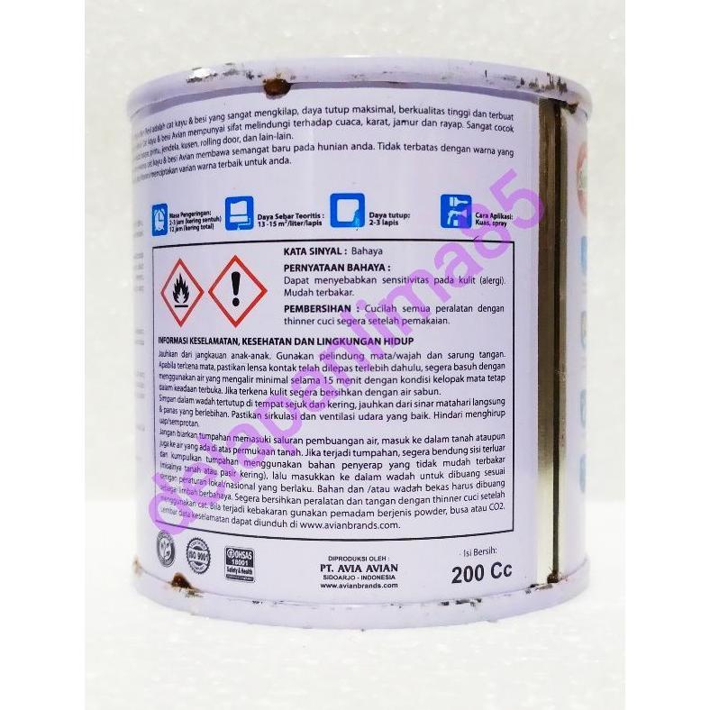 

Kekinian AVIAN cat besi/cat kayu 200cc !