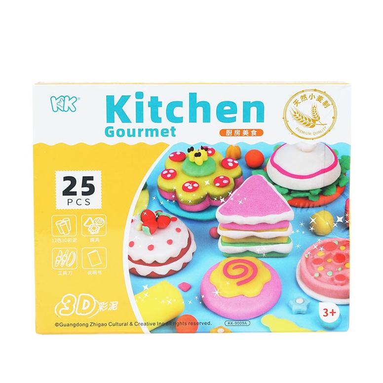 

Promo - KKV - Zhigao 12 color 3D color mud KK9009A- Kitchen Goument ..