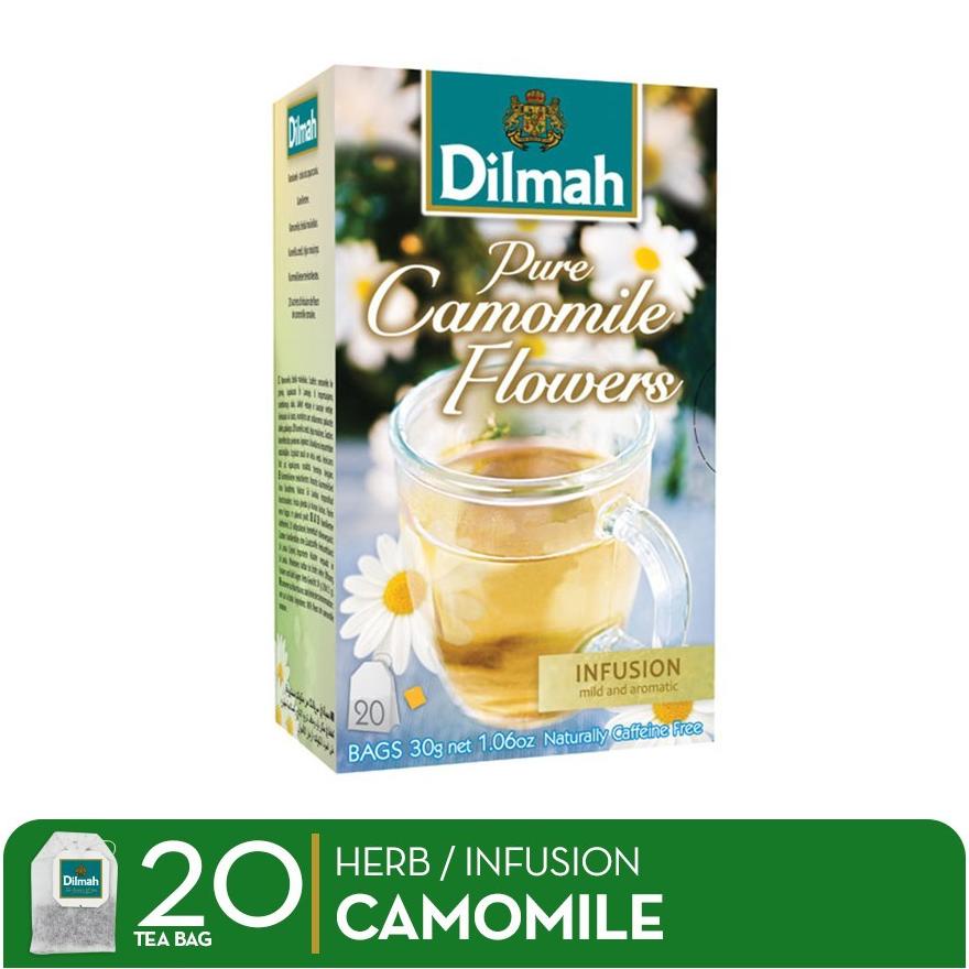 

Flash Sale DILMAH Pure Camomile Flowers 20 bags / Teh Dilmah Chamomile Flower !