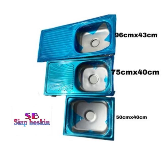 Wastafel Bak Cuci Piring/Wastafel meja set rak bak cuci piring