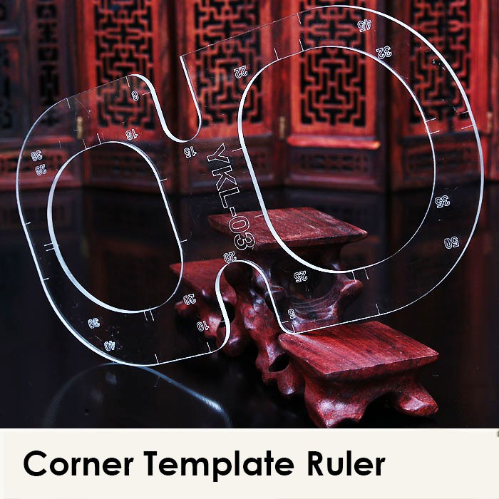

Corner Template Ruler leather tool peralatan kulit tools