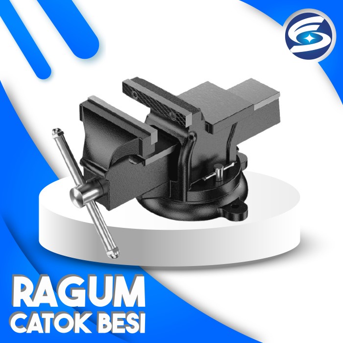 Terbaru Ragum Catok Besi 12 Inch Ragum Meja Premium Quality Promo Terlaris