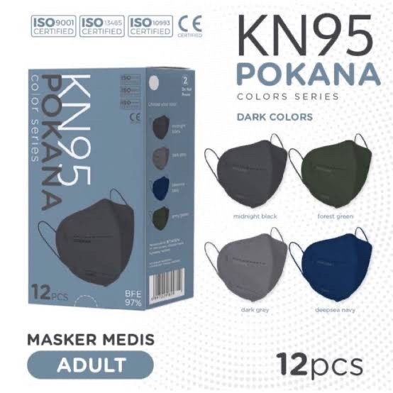 JM- Masker Pokana KN95 6 ply