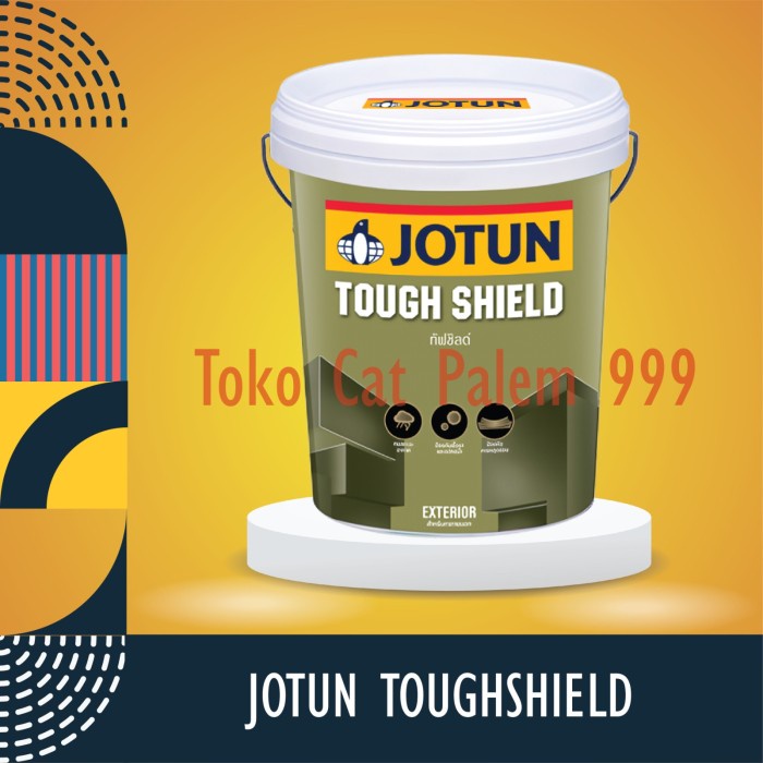 Populer Cat Temk Eksterior Toughshield warna Putih Chi 3,5 L / 5 kg