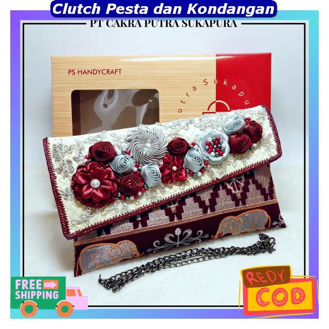Clutch Pesta Wanita Elegan Clutc Cewek Murah Kekinian Tas Pesta Mewah Elegan Import Taa Perempuan Ko