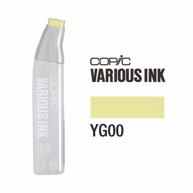 

Copic Various Ink YG (Yellow Green) Series