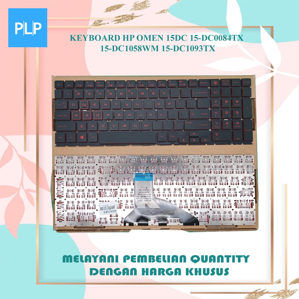 Keyboard HP Omen 15dc 15-dc0084tx 15-dc1058wm 15-dc1093tx 15-dc1111tx