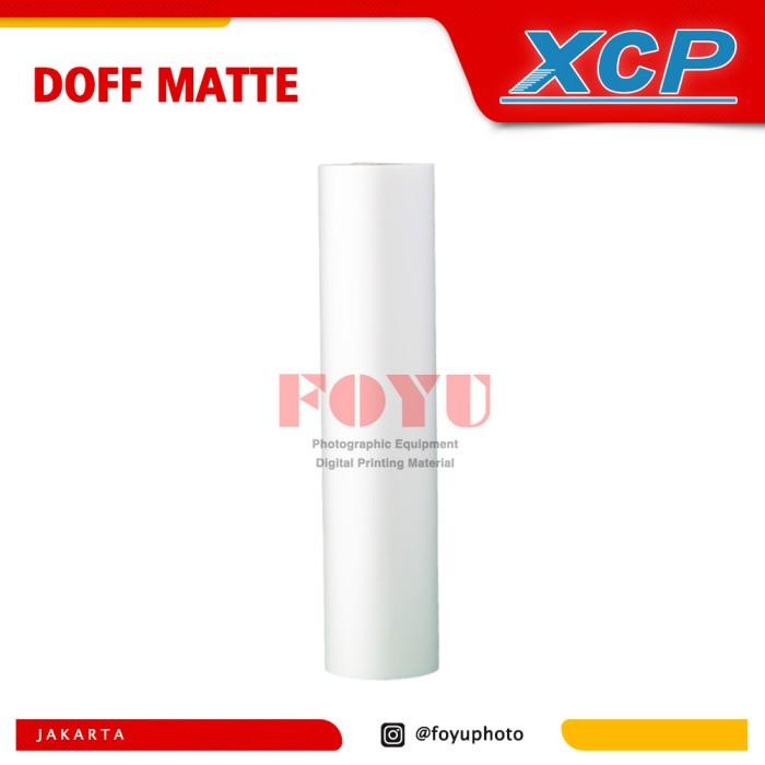 

TERLARIS - PLASTIK LAMINASI PANAS BOPP THERMAL XCP ROLL 21 MIC 33CM X 150M