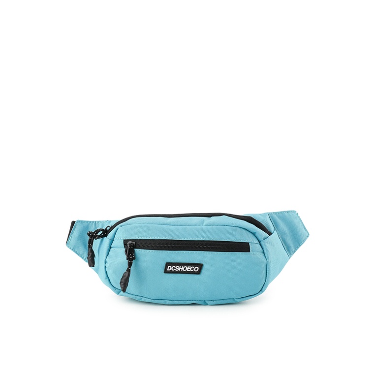 Tas Pinggang DC Original Pria Waist 1 kantong depan dengan resleting 100% Ori Cantik Tussler 4 Hip P