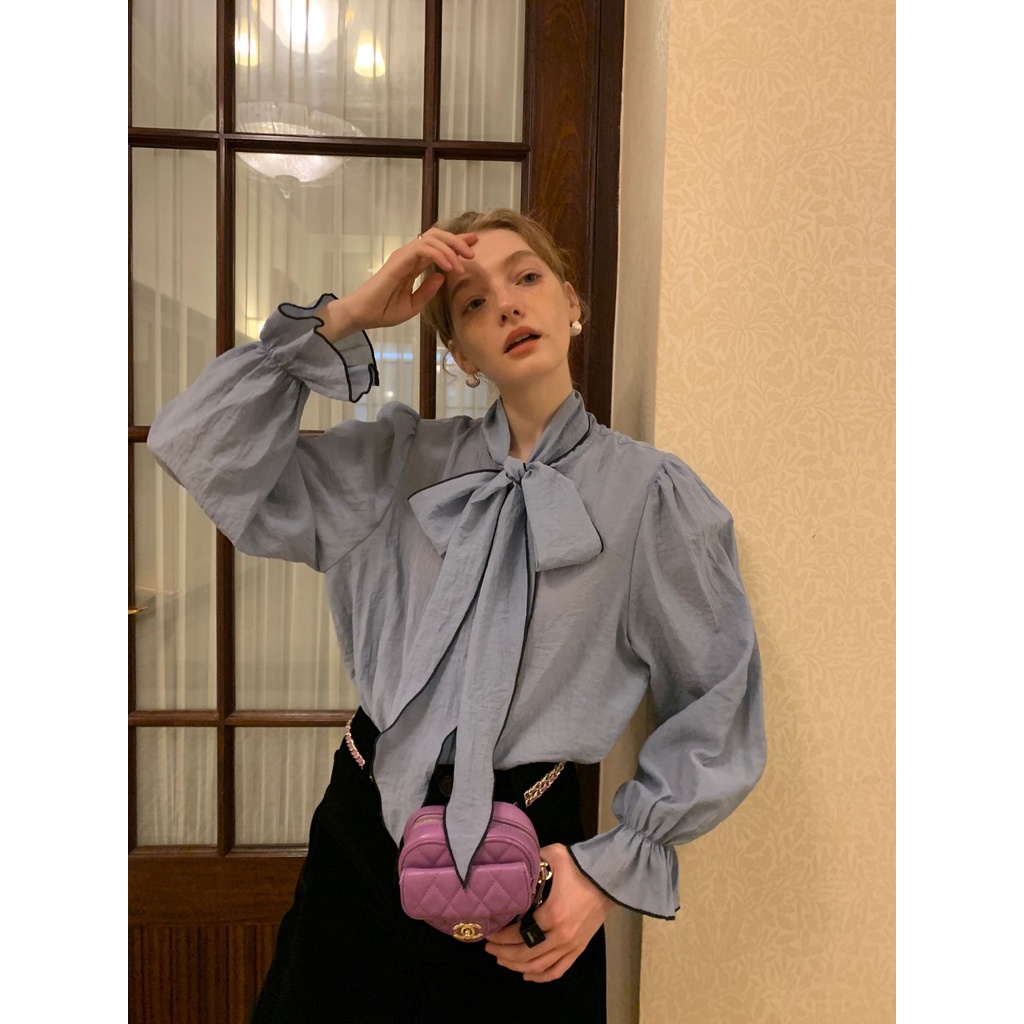 Interpretasi Kecantikan NEWOPEN 2023Baju Kasual Wanita Atasan Bertali Mempertahankan Diri Pemilik To