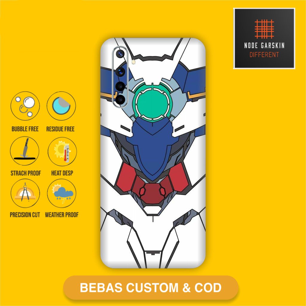 Garskin Skin Vinyl Realme 6 dan Realme 6 pro - Bisa Custom - 8 Case Sticker Protector