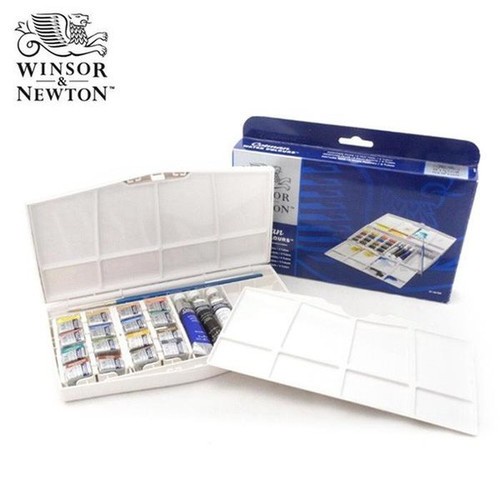 

Cotman Watercolours Painting Plus 16 Half pans + 3 Tubes