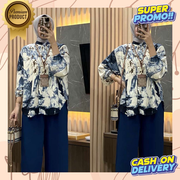 Outfit Set Baju Dan Celana Outfit Korean Style Satu Stel Ootd Stelan Bju Wsnita Stlan Wanita Dewasa 