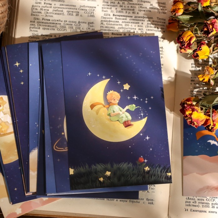 

The little prince English Postcard 30 pcs