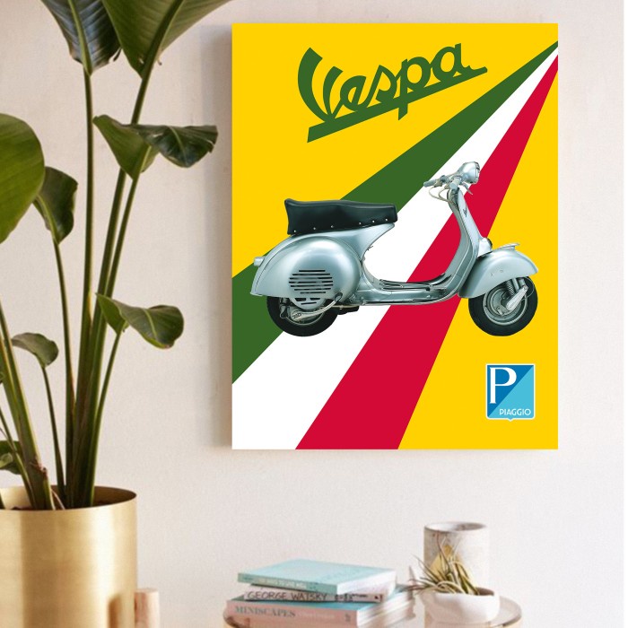 

Promo " Vespa " Poster Kayu (30X22)