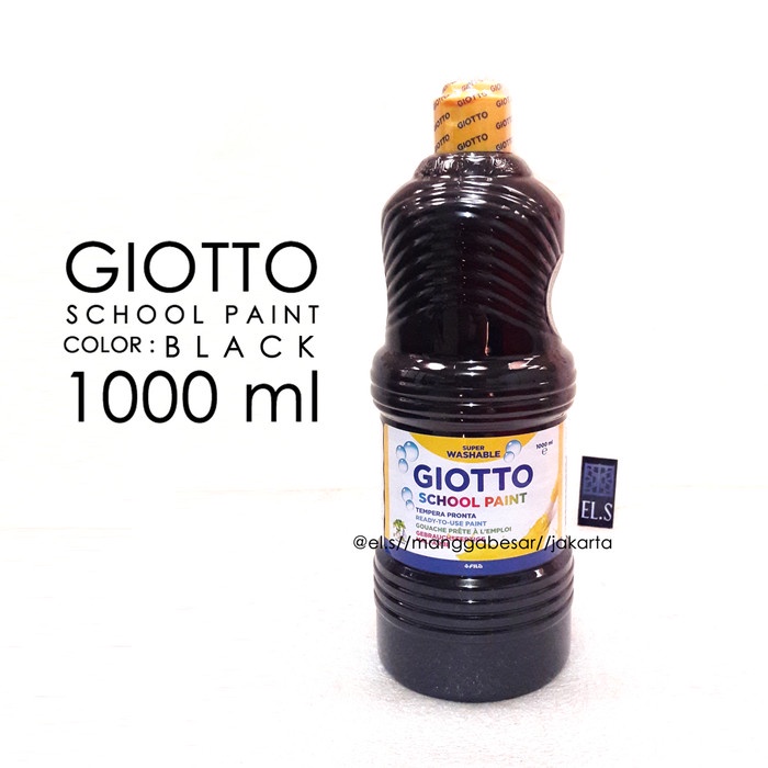 

Promo Giotto School Paint Black 1000 Ml ( Cat Poster )