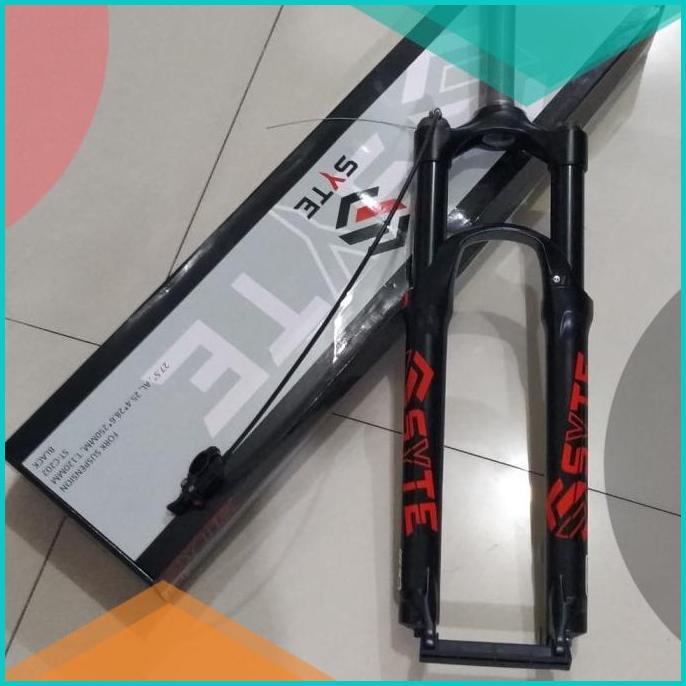Garpu sepeda MTB 27.5 fork SYTE with remote lock travel 120 alloy 20J