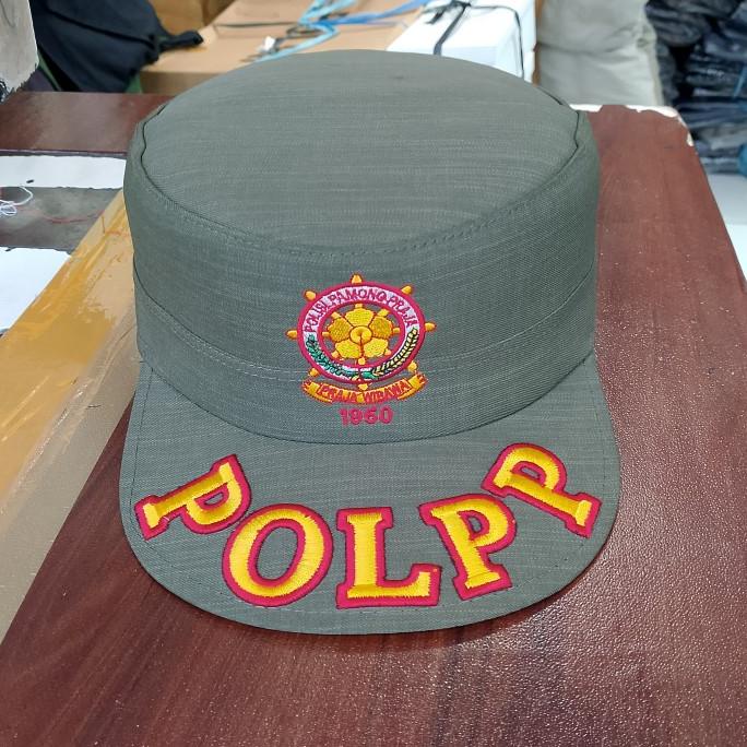 Topi Komando Satpol PP Hijau