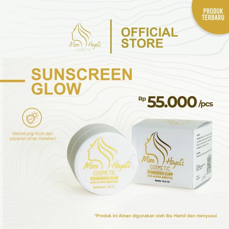 ( FB ) Sunscreen MH (mirahayati kosmetik) sunscreen glow original bpom