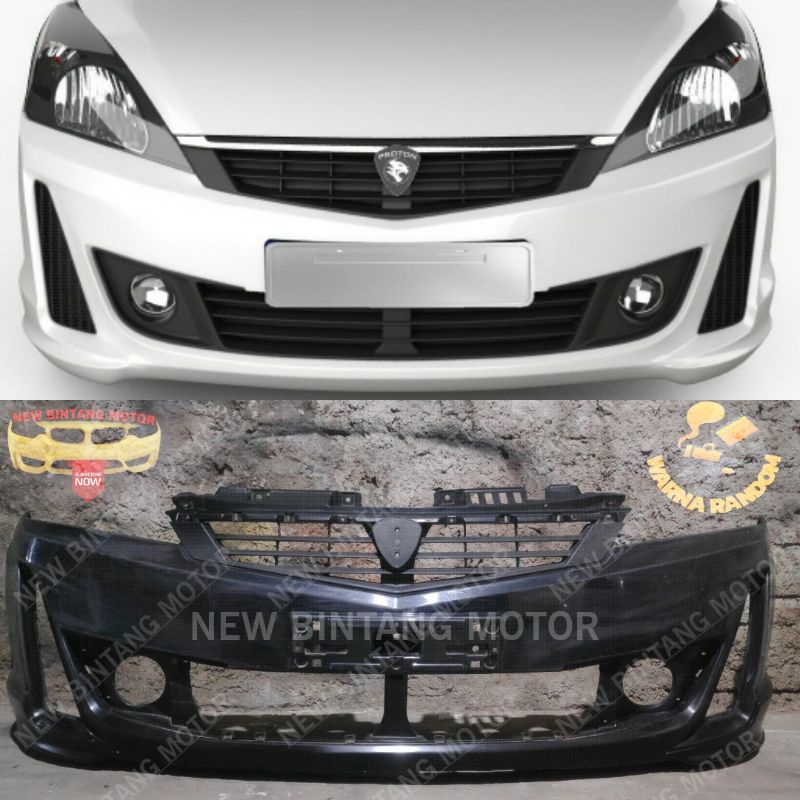Bumper depan proton exora star flx 2012 2015 original