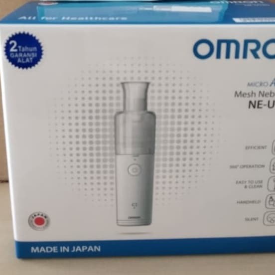 Nebulizer Omron Ultrasonic NE-U100/ alat nebu/ alat terapi pernapasan Erin MI