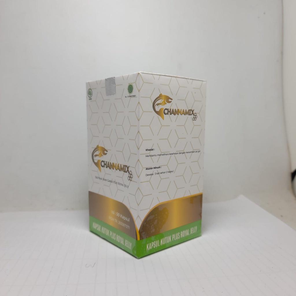 Channamix Canamix Chanamix Kapsul Ikan Gabus Kutus Obat Pasca Operasi Melahirkan