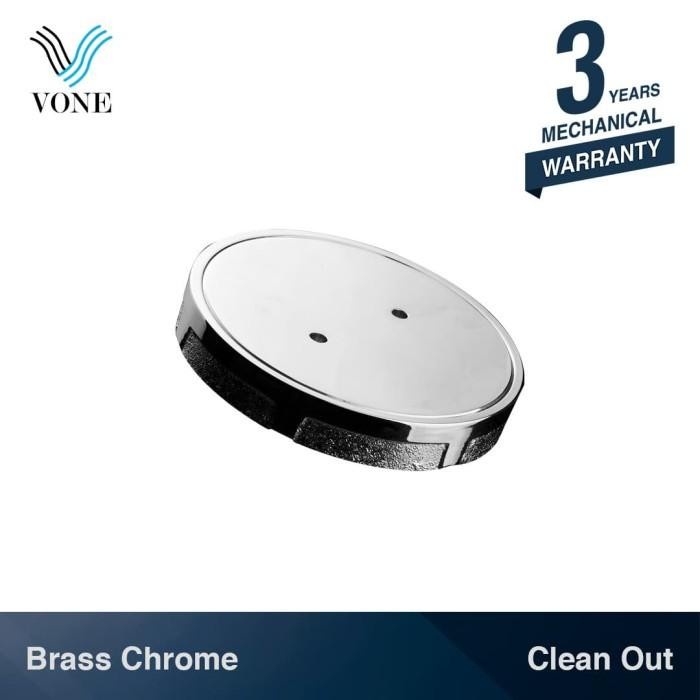 Promo Vone Clean Out 2" 2.5" 3" 4" Inch Tutup Pipa Kontrol Brass